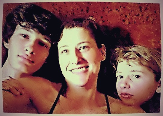 Me & my kids in a hotel for 2 nights over Christmas.